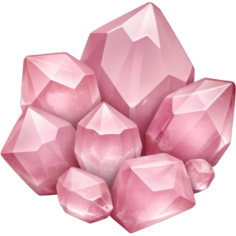 Rose Quartz Cluster emoji