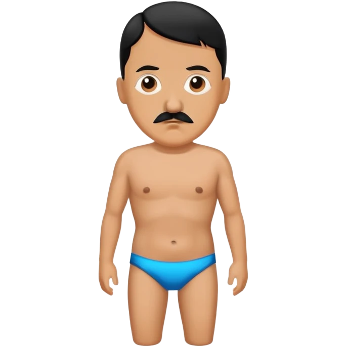Hitler en maillot de bain  emoji