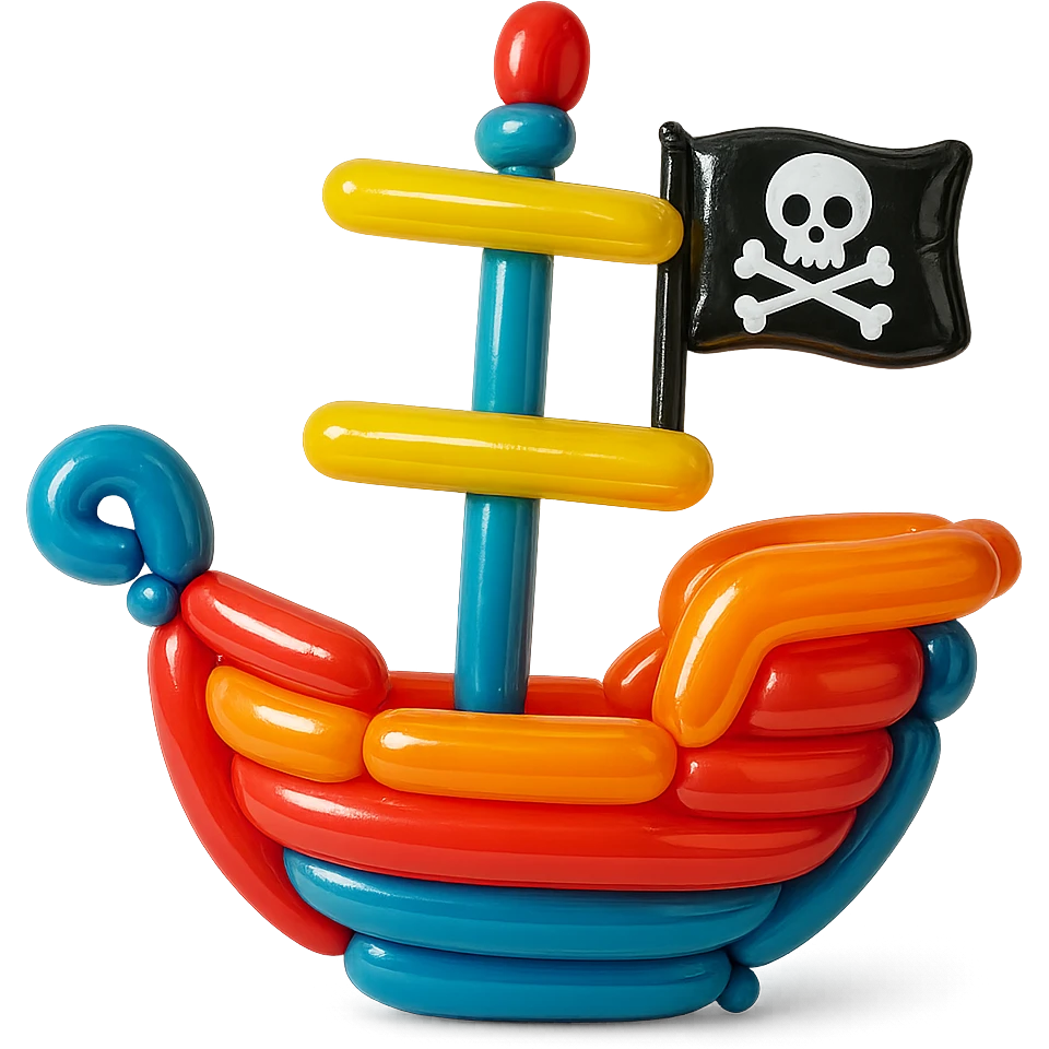 pirate ship emoji