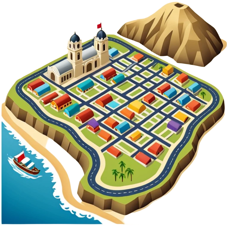 Generate a correctly Lima Peru map emoji