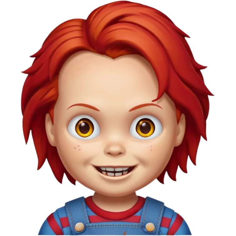 Un emojin de chuky emoji