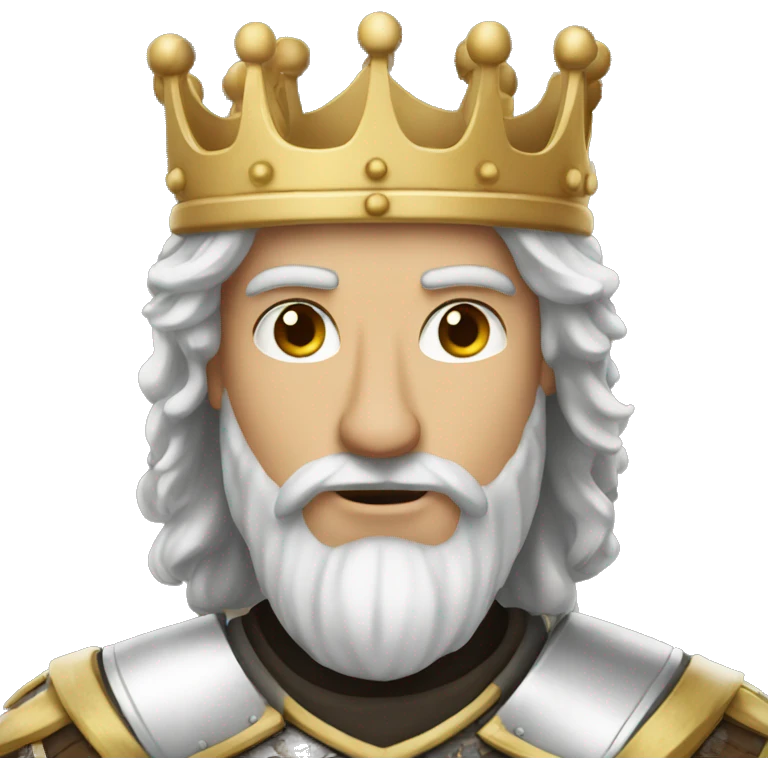 white King and knight emoji