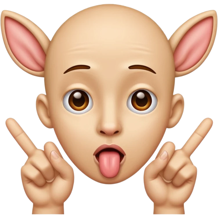 🤤👂👂🤟 emoji