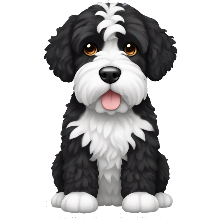 portuguese water dog full body emoji