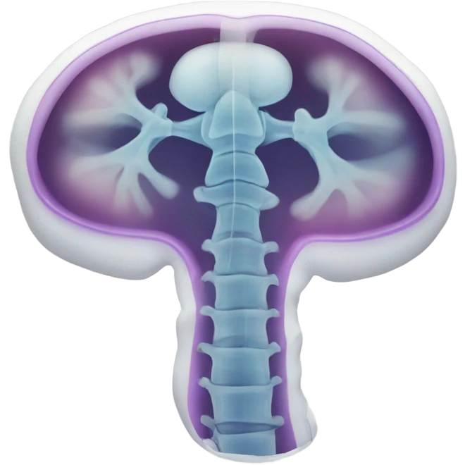 X-ray of a hip emoji