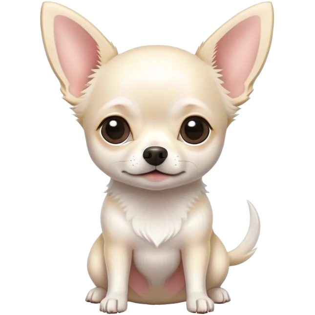 chihuahua blanco emoji
