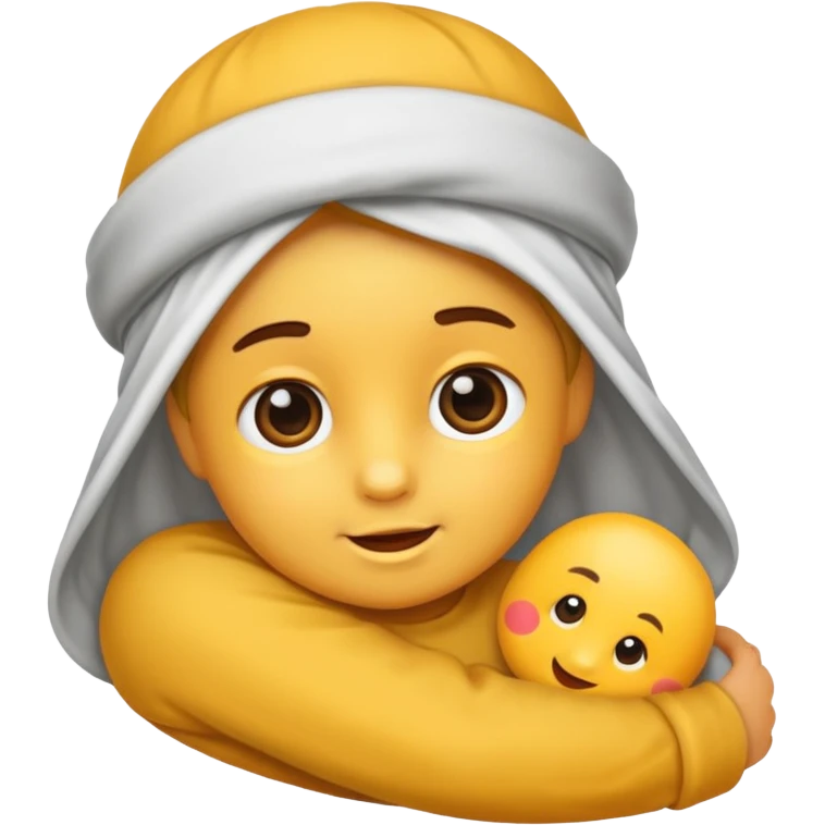 un bebé emoji