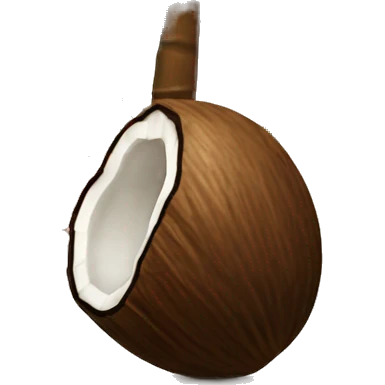 Coconut  emoji