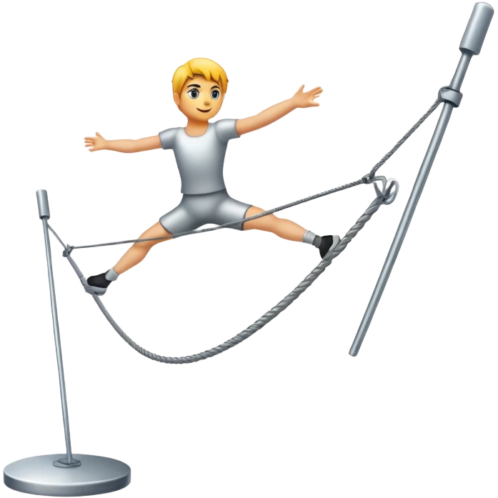 tightrope 
 emoji
