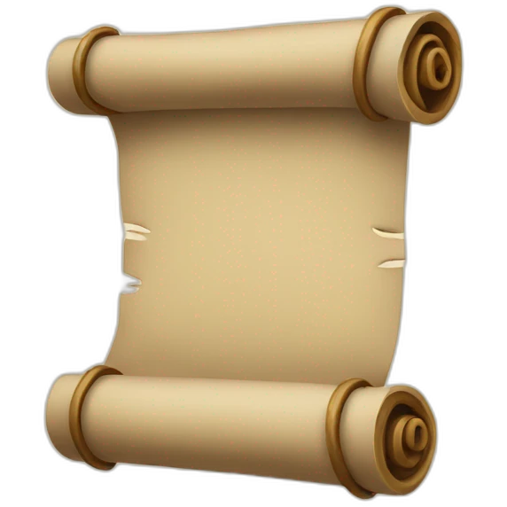 Scroll emoji