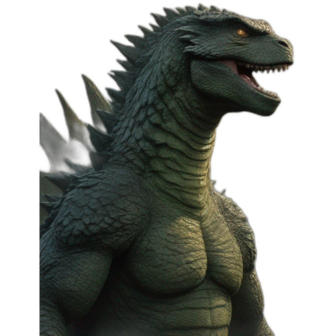 Godzilla movie 2019 portrait emoji