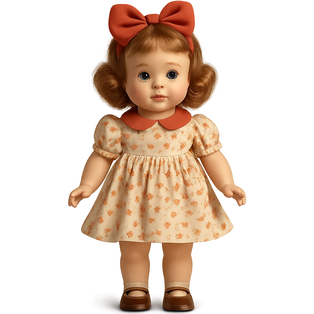 classic toy doll appearance emoji