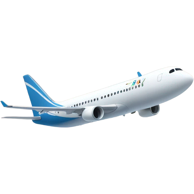 Plane flying from Atlanta to Peru  emoji