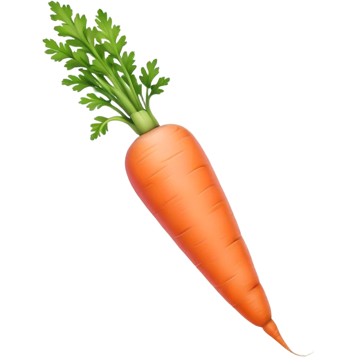 Pink carrot emoji