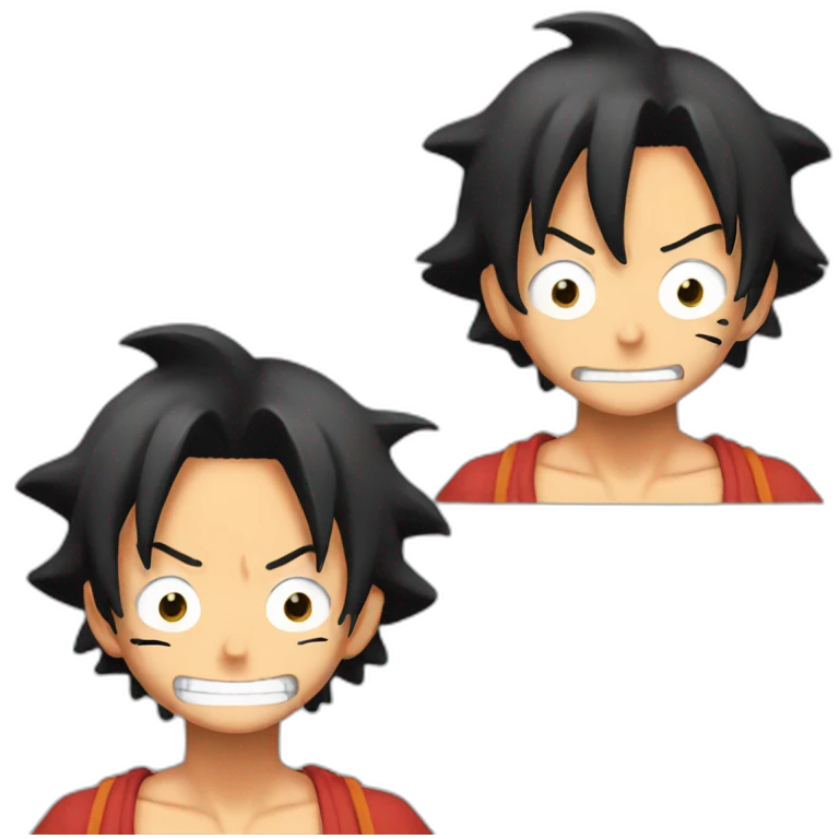 Luffy emoji