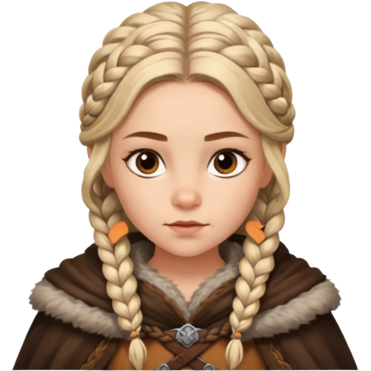 girl viking emoji