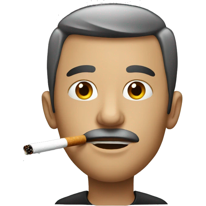 Men Smoking  emoji
