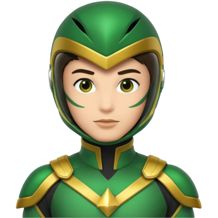 Green ranger 😏 emoji