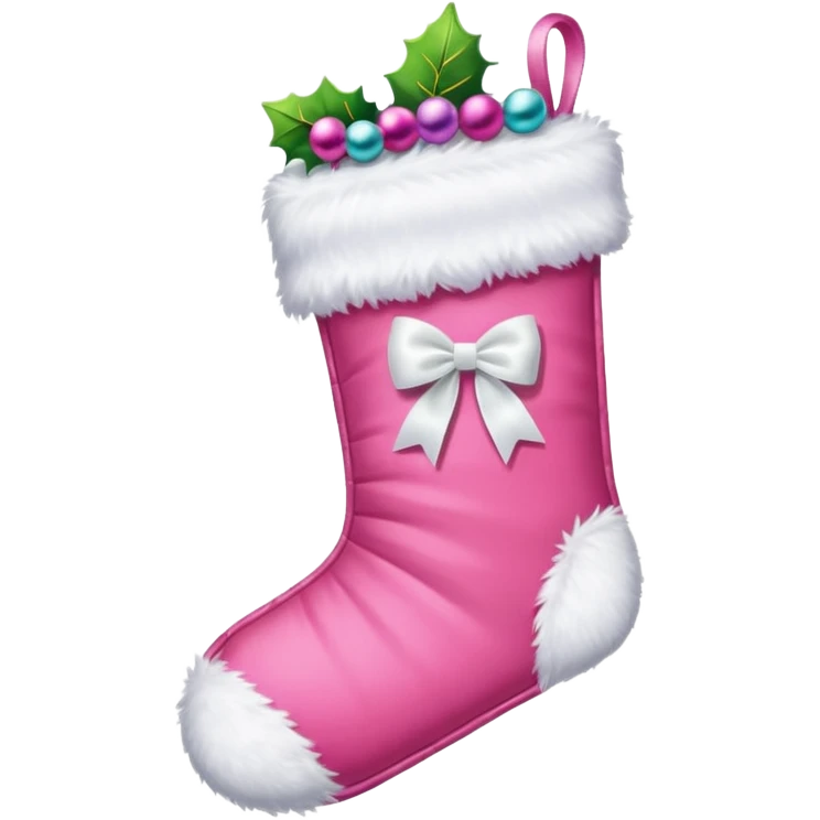 Natale rosa emoji