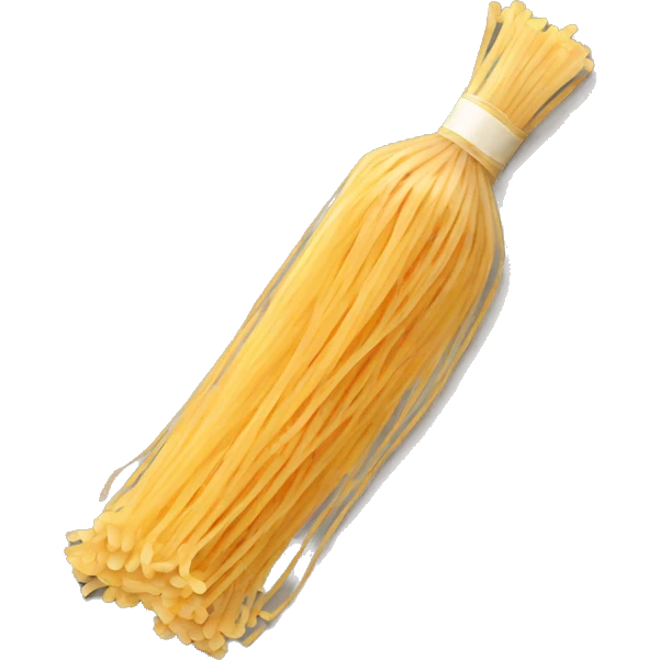 packaged dry spaghetti emoji