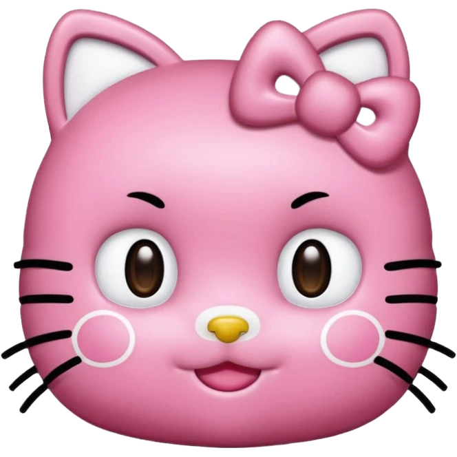 Hello kitty emoji