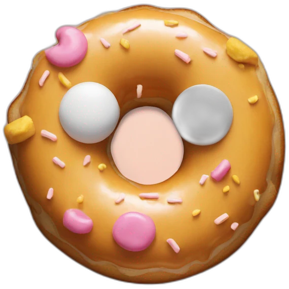 Homer simpson donut emoji