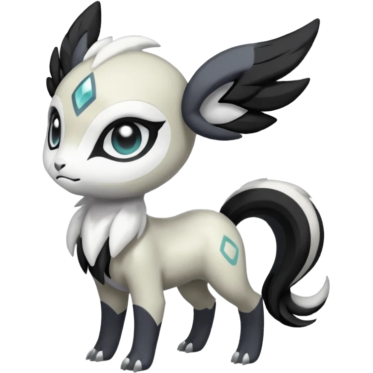 Meloetta-Absol-Pokémon-Fakémon-creature emoji
