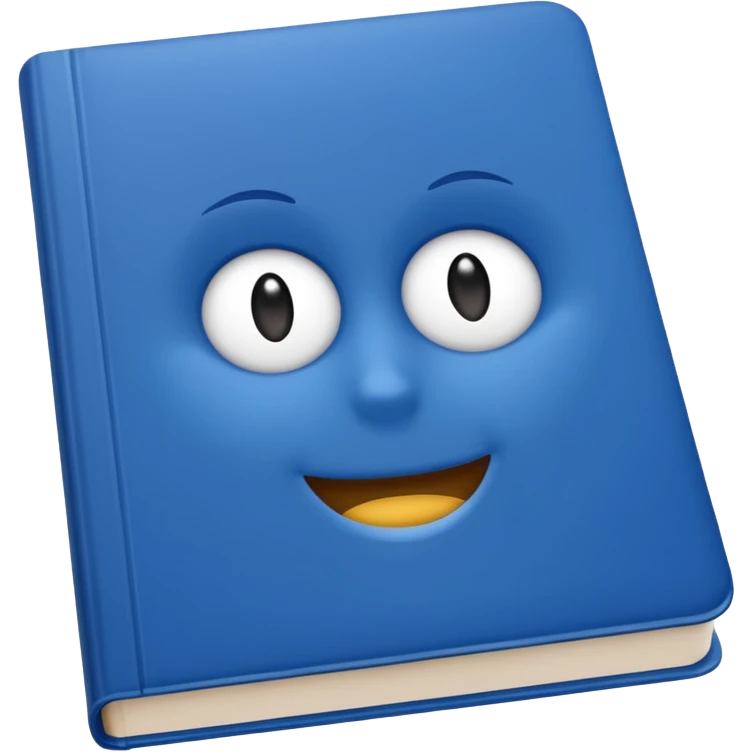 A textbook for studying English language emoji