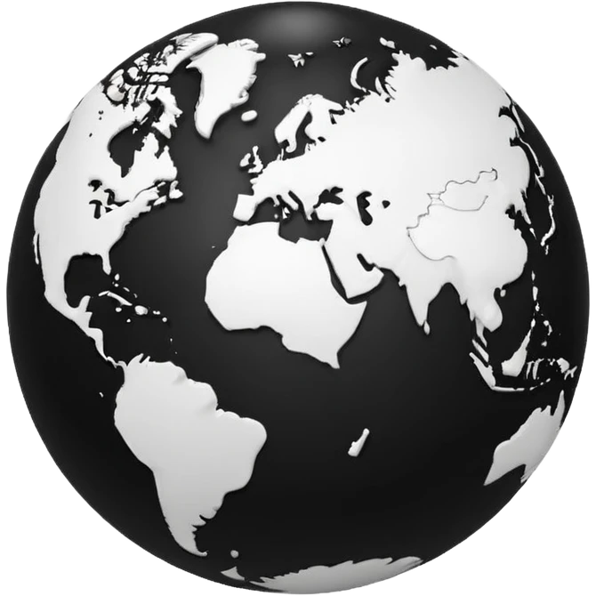 Hazme el emoji del mundo pero en blanco y negro emoji