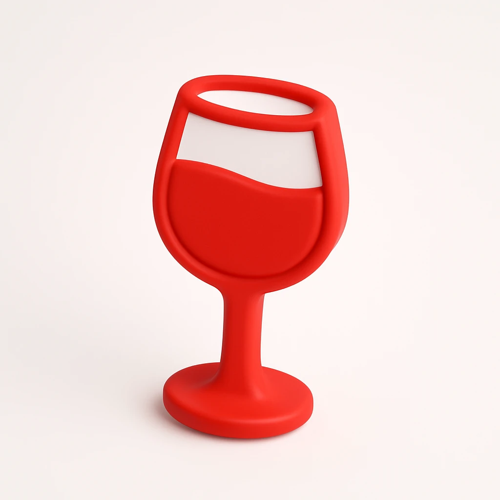 wine glass emoji