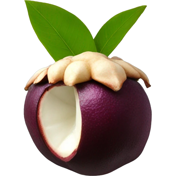 Mangosteen emoji