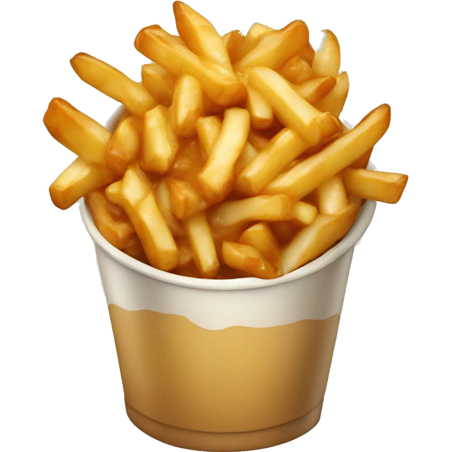 Poutine mange de la poutine emoji