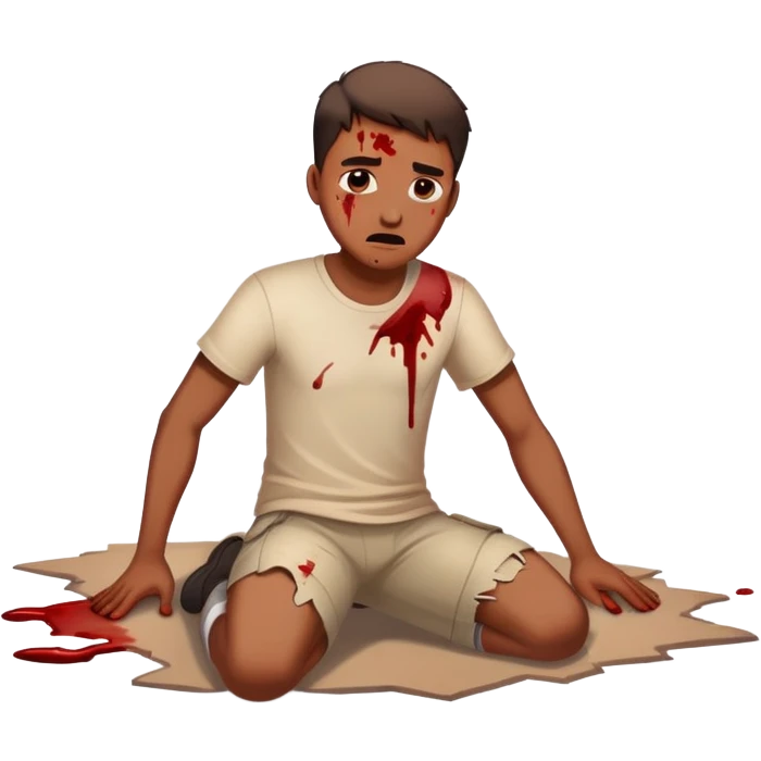 homme abattu emoji