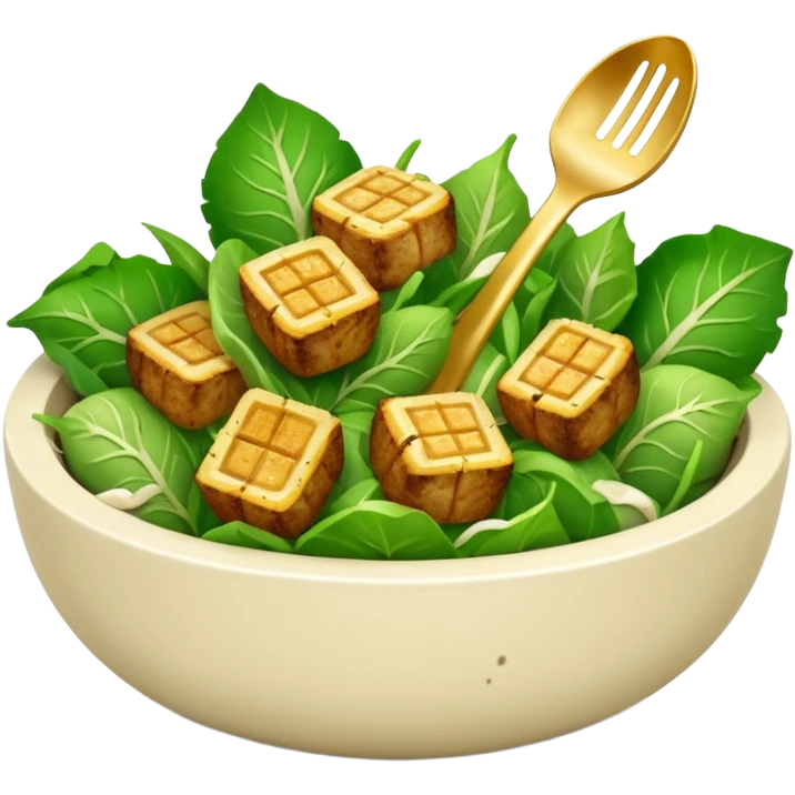 Charred sprout caesar salad emoji