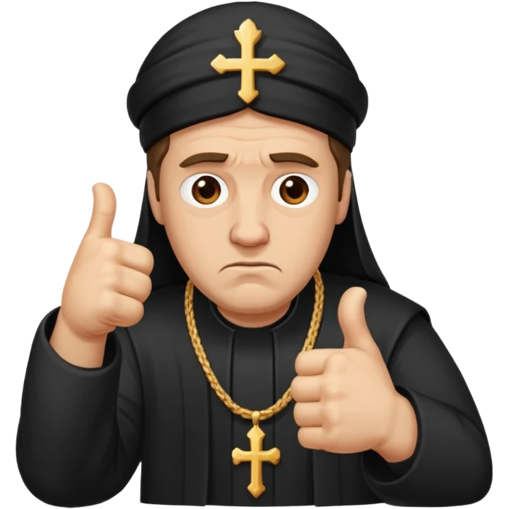 orthodox thumbs down emoji