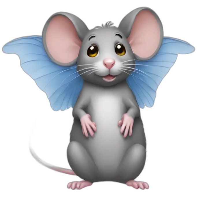 rat with wings emoji