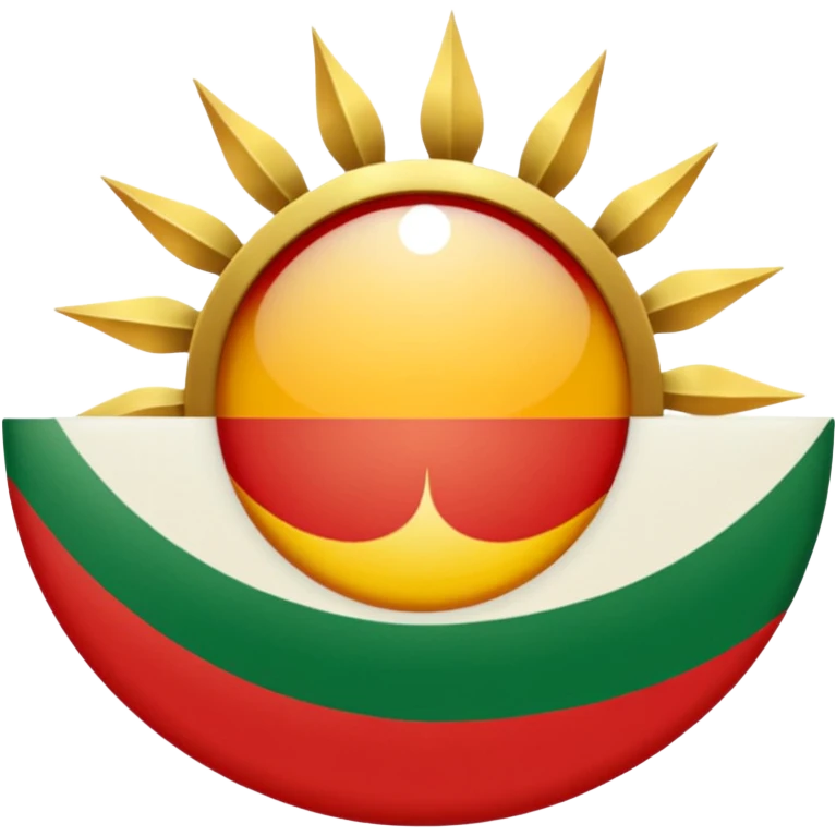 Kürdistan bayrağı  emoji