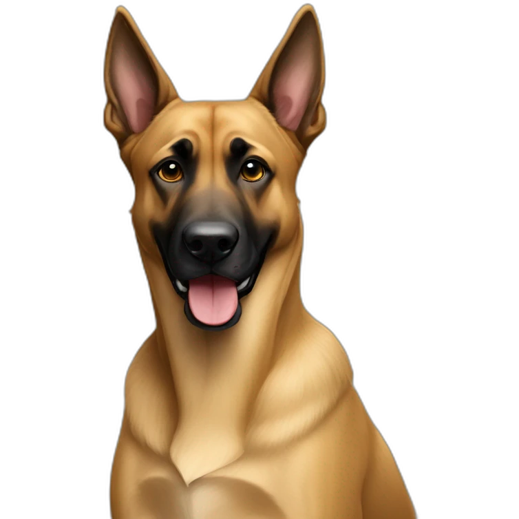 Malinois et golden boanc emoji
