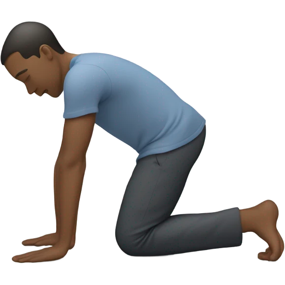 Man Bowing emoji