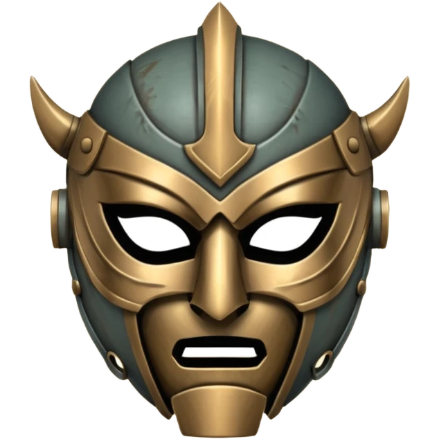 Warrior Battle Mask emoji