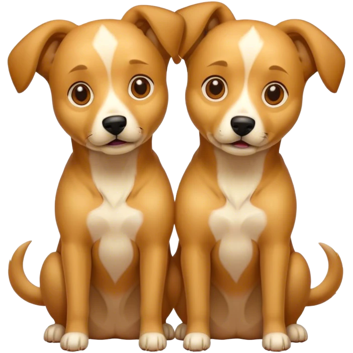 Two headed dog emoji