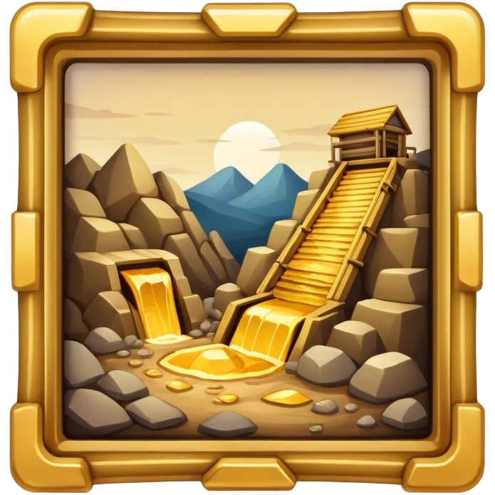 gold mine emoji