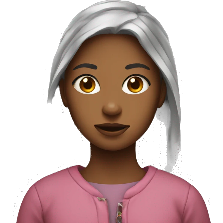 girl whit mado emoji