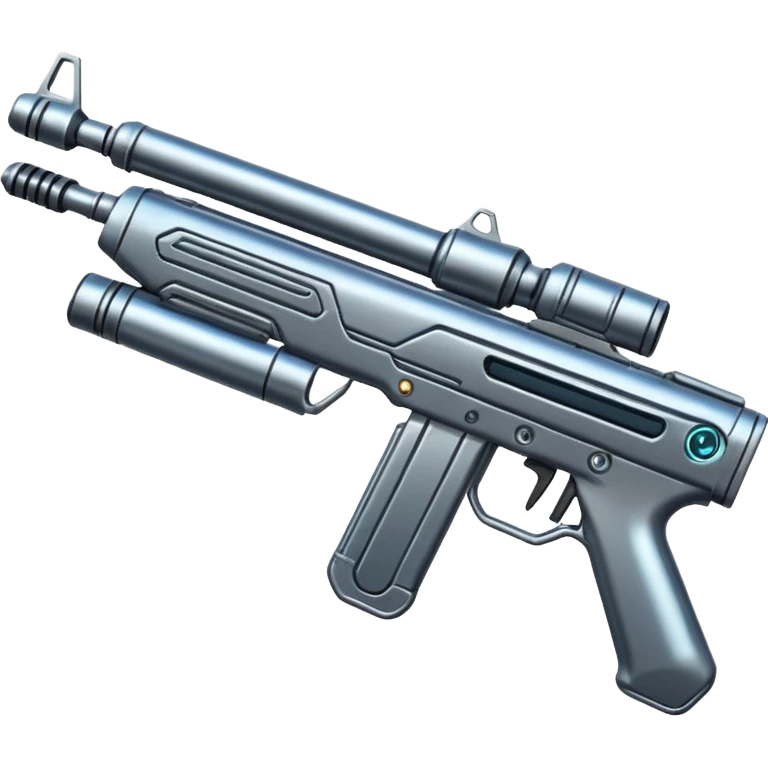 high tech space rifle emoji