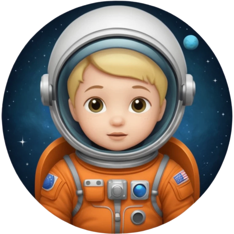 astronaut baby emoji