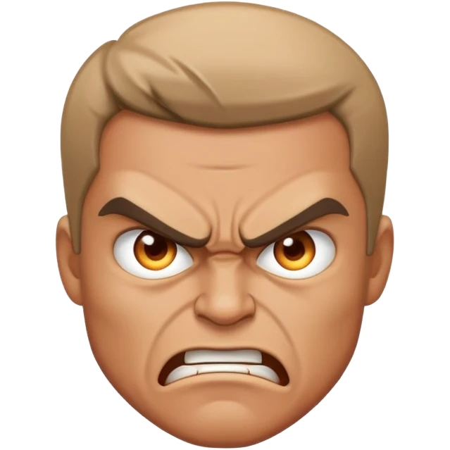 angry man emoji