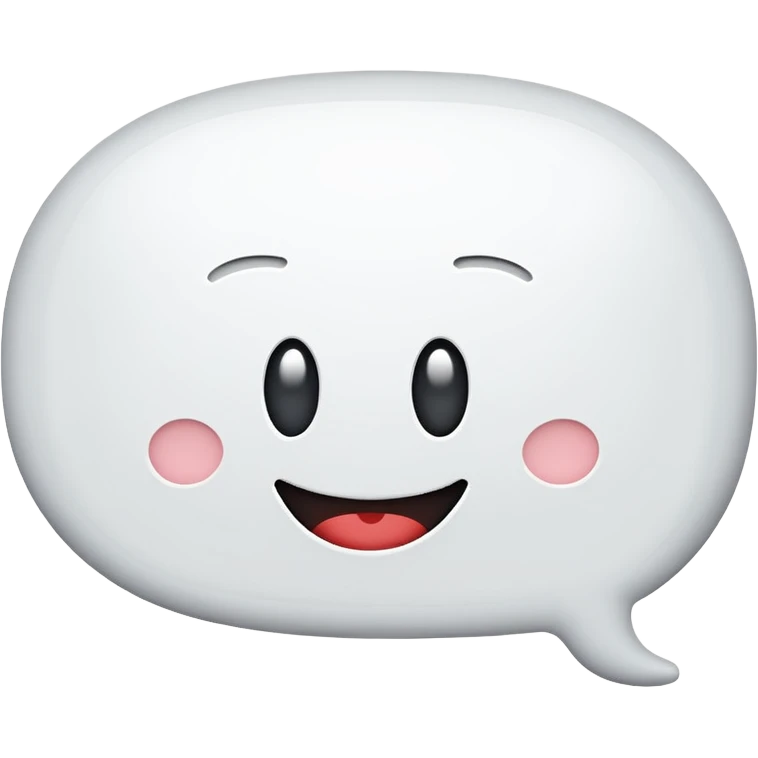 "LOL" text bubble 💬 emoji