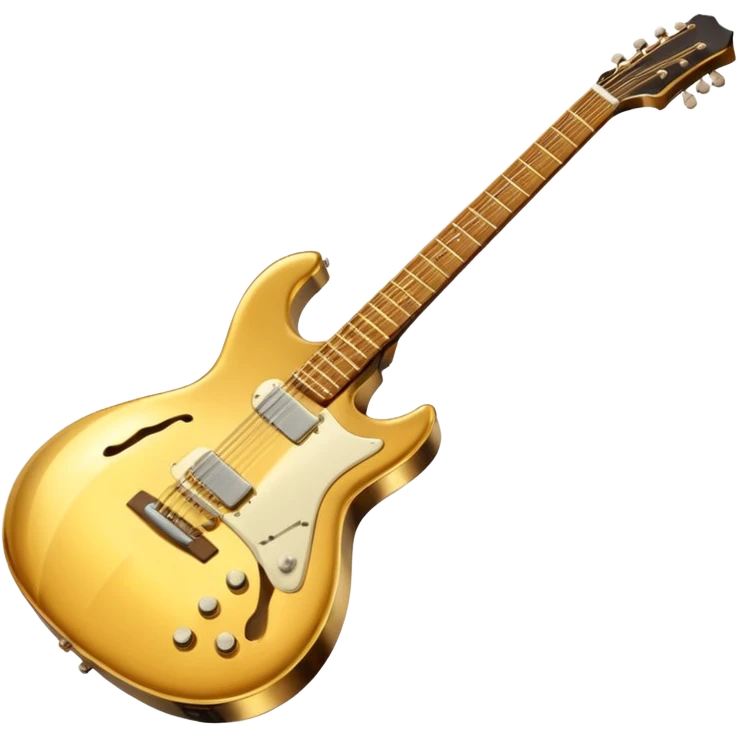 cinematic-realistic-guitar,-polished-metal,-warm-golden-reflections-dancing-along-its-surface,-soft-hands-carefully-positioned-over-the-keys,-glowing-with-an-elegant-and-airy-charm. emoji