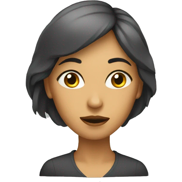 woman thinking  emoji