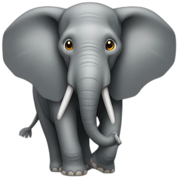 Éléphant qui vole emoji